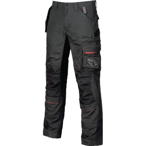 [NEUWERTIG] U Power Arbeitshose Hose Bundhose Herren Schwarz Carbon Größe 52 En 340 1 B-Ware