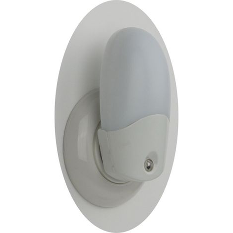 LED-Nachtlicht OVAL mit Dämmerungssensor, LED 0,5W