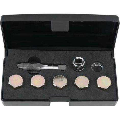 Kstools kit di riparazione filettatura M15 x 1,5 acciaio speciale