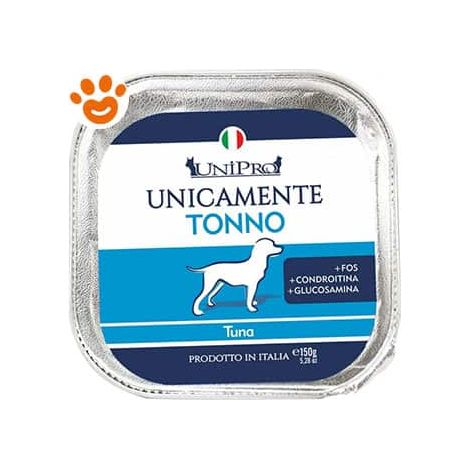 Unipro Dog Unicamente Adult Tonno - Vaschetta 150 Gr -