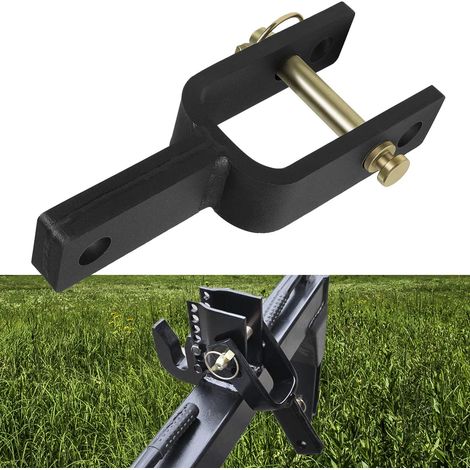 Adaptateur d'attelage Rapide Polyvalent utilisé pour régler Les mouvements du Support de maillon supérieur pour Les maillons supérieurs de catégorie 1 (1/5)