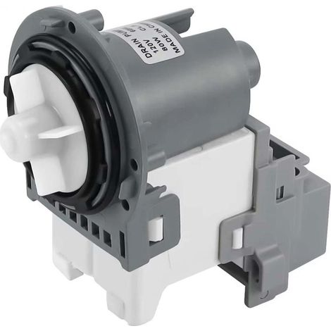 The DC31-00178a washing machine drain pump is suitable for Samsung washing machines (120V). (1/3)
