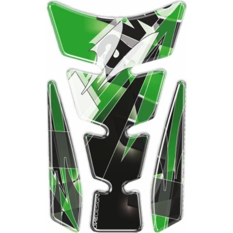 Funda protectora de tanque Onedesign Spirit con logo de edición limitada K verde (1/4)