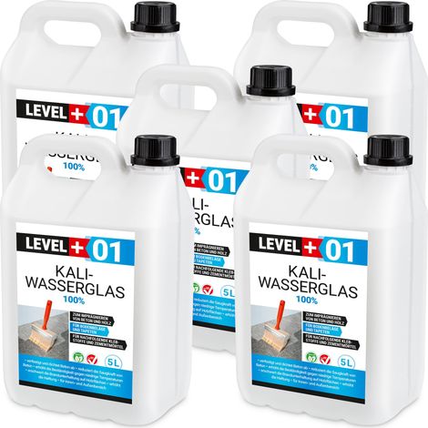 LEVEL+ Kaliwasserglas Unverdünnt Grundierung L+01 - 25L