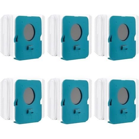 FENOPLASTICA6 Pièces Sac à Poussière Clean Station pour SAMSUNG BESPOKE VS20A95923W, Sacs de Rechange pour Aspirateur, Sacs d'Aspirateur, Accessoires pour Aspirateurs (1/4)