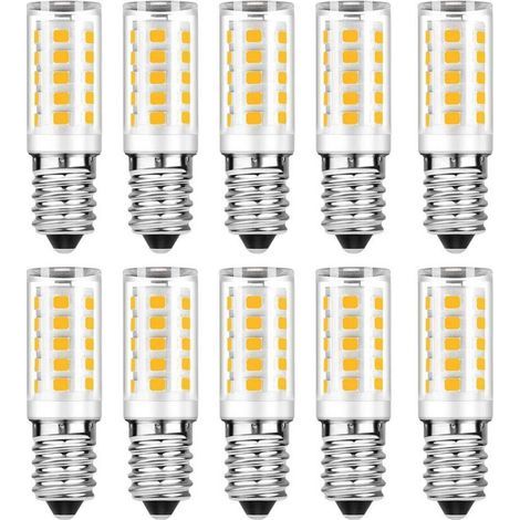 Lot de 10 Ampoule LED E14-Blanc Froid 6000K-5W Equivaut à Ampoule Incandescente 50W 500LM-Non-Dimmable (1/5)