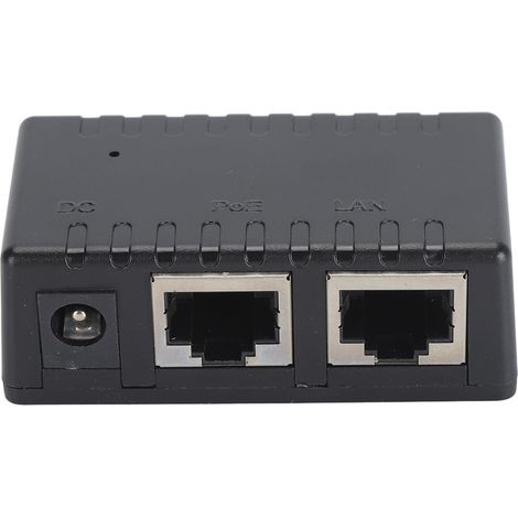 Répartiteur PoE Gigabit 1000M, adaptateur d'alimentation PoE multifonction haute vitesse pour point d'accès sans fil et webcam HD (1/5)