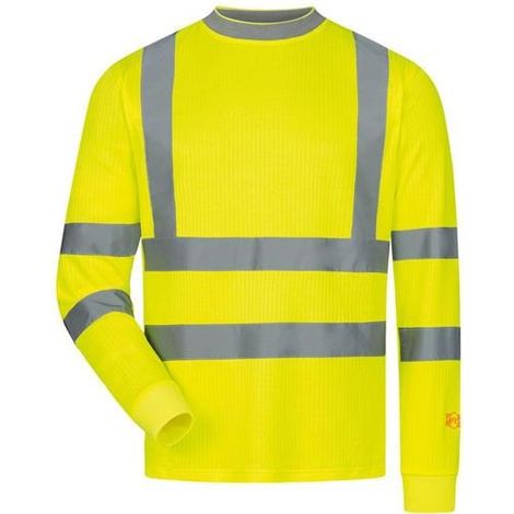 Warnschutz-Langarm-T-Shirt OLEAS Gr.XL gelb (1/4)