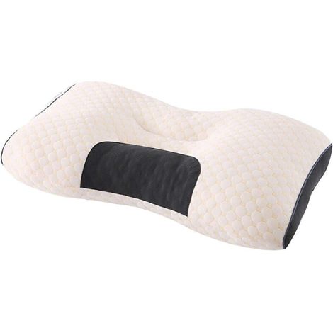Noyau souple et antidérapant qui protège les cervicales et favorise le sommeil. Oreiller de massage pour adultes et étudiants. - AquaForge (1/5)