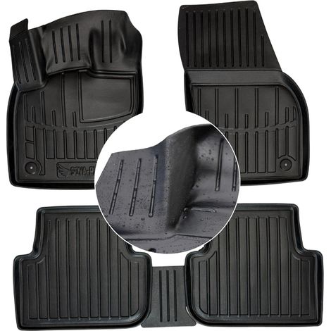 Tapis et essuie-glaces en caoutchouc pour VW Tiguan 2 à partir de 2015 - UD Troughs (1/5)