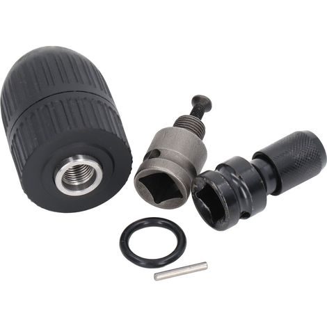 Mandrin de perçage auto-serrant, blocage automatique sans clé, pour visseuse à choc électrique, filetage 1/2in 20UNF (1/5)