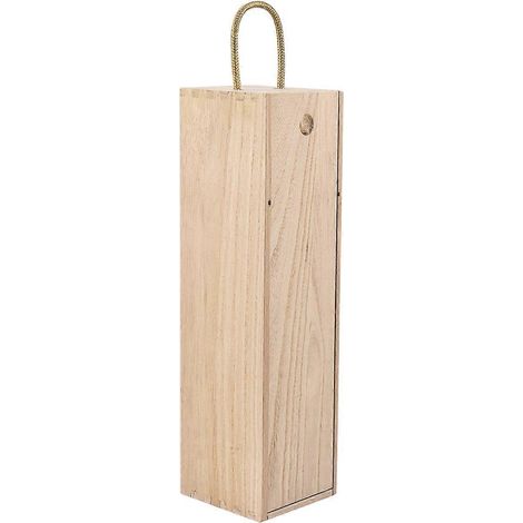 Coffret cadeau spécial en bois pour bouteille de vin rouge ou flûte à champagne. (1/5)