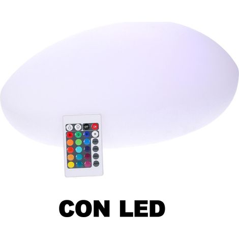 Lampada Led in plastica ricaricabile multicolor (1/5)