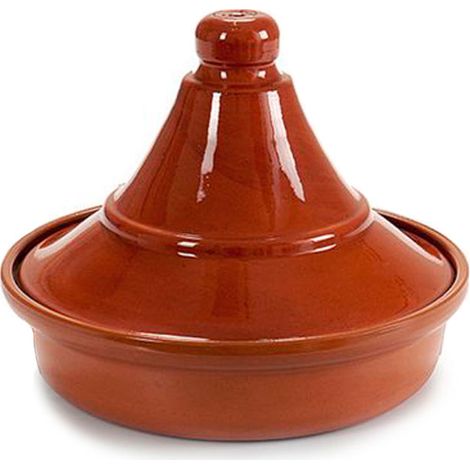 VALDEARCOS tajine barro 27x6,5 cm , Tajine barro 27 x 6,5 cm
Tagine marroquí de calidad profesional 27cmVersatilidad (placa de cocción, horno, microondas, barbacoa, lavavaj (1/2)
