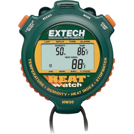 Extech Extech HW30 Chronomètre humidité/température 1 % HR 99 % HR