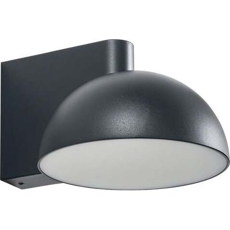 [GEBRAUCHT] B-Ware Lucande Außenwandleuchte Velira LED Gartenleuchte schwarz Metall IP54 16x11cm (1/2)