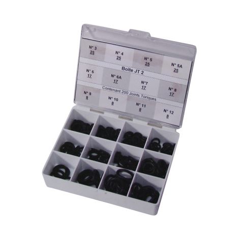 Coffret de 200 joints toriques P.M PERBUNAN - DIFF
