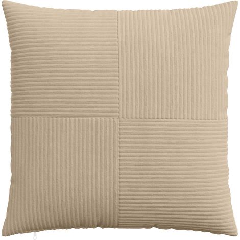 vidaXL Funda de almohada 2 pcs ALMELO Topo 80 x 80 cm pana (1/2)