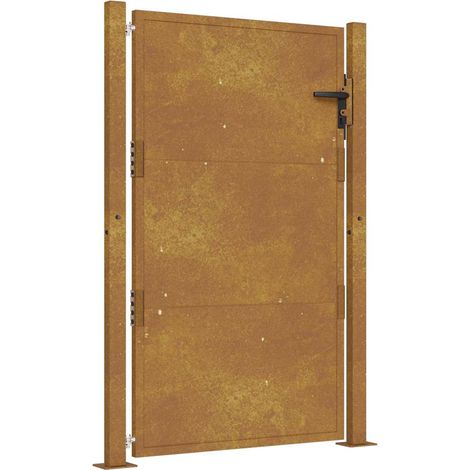 Maison Exclusive - Gartentor 100x125 cm Cortenstahl