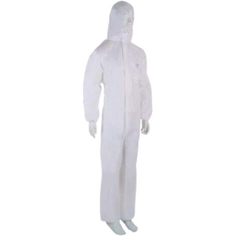 GENERIC-Tuta monouso SINGER PLYULTI - Protezione chimica non tessuta - Taglia L - PLYULTI03