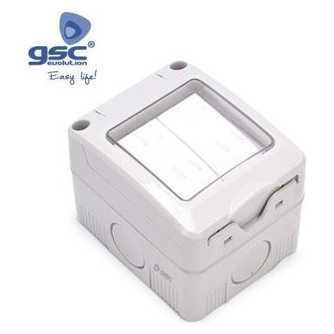Doppio interruttore 16A IP55 GSC 001203751