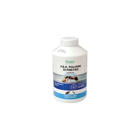 Insetticida Pbk in Polvere di Piretro Copyr 250 g 2 Pezzi