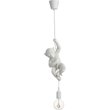 Suspension singe Eeklatur en Pierre - Blanc (1/2)