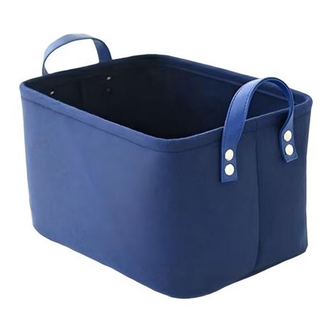 Sac de rangement,31 x 21,5 x 19 cm,Panier de rangement en feutrine,Sac à main en feutrine,Panier de rangement en feutrine pour voiture (1/5)