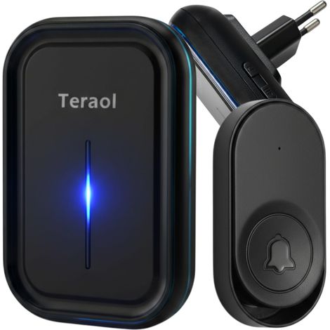 Timbre inalámbrico PARA la puerta PARA la puerta de acceso, funciona con pilas, exterior