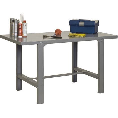 Simonrack BT6 METAL Werkbank dunkelgrau 120 cm