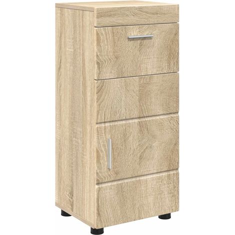 Maison Exclusive - Juego de Muebles de Baño TULUM Roble Sonoma 37 (1/5)