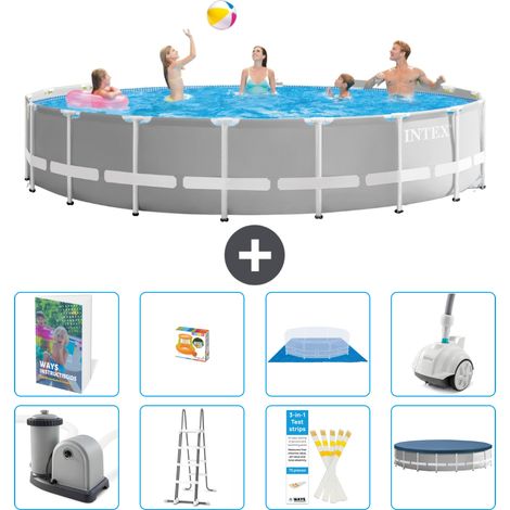 Intex Piscine Prism Frame Ronde - 549x122 cm - 9-pièces  S590