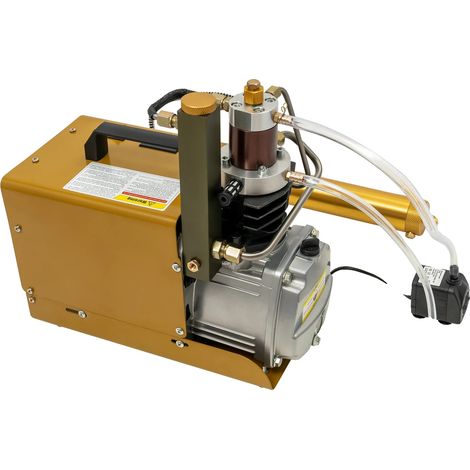 Compresseur à air haute pression, puissance 1,8 kW, pression maximale 30 MPa, tension 220 V, vitesse de gonflage 100 L/min, dimensions 34x18x34 cm (1/5)
