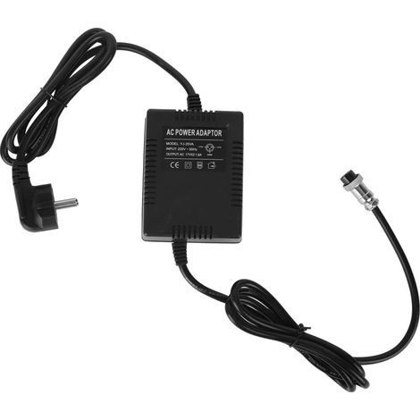 17V 1.6A AC Mixer Adaptateur d'alimentation Adaptateur d'alimentation 17V Adaptateur secteur EU Plug 220V (1/5)