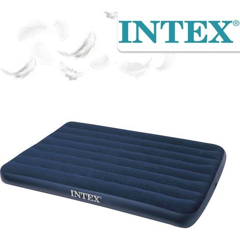 Intex Luftbett 191x99x22 cm blau Gästebett Luftmatratze (1/5)
