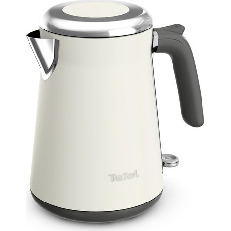 Bouilloire Collection Design Rétro Inox Blanc (1/5)
