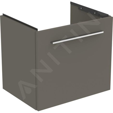 Meuble bas MWT-i.life S 1 tiroir 500x375x440mm Gris quartz mat (1/5)