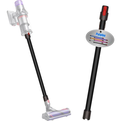 Verlängerungsrohr für Dyson V15 V11 V10 V8 V7 Staubsauger, Rohr für Dyson Ersatz Teleskoprohr Schnellspanner Verlängerungsstange, Staubsaugerrohr Zubehör 73cm(Schwarz) (1/5)