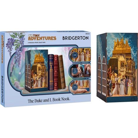 Book Nook - DIY Kit to Build 3D Model Bookend - REVELL - Tiny Adventures - Bridgerton - The Duke and I - LED (1/5)