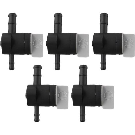 Valvole di chiusura carburante, compatibili con motori tosaerba GCV160 e GCV190, kit 5 pezzi per tappo carburante 16950-Z0Y-003 (1/5)
