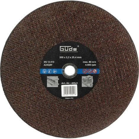Güde Metall Trennscheibe Schneidscheibe 350x25,4 mm für Metalltrennsäge (1/4)