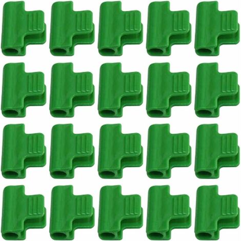 20er-Pack Gewächshaus-Befestigungsklammern, Schutzfolie, Gewächshaus-Tunnel (1/5)