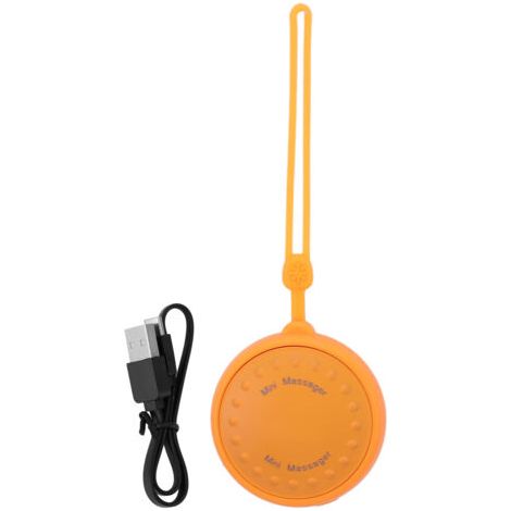 Mini masseur de main pour les doigts, rechargeable par USB, format paume, balle de massage électrique portable pour la relaxation des muscles des bras, du cou et des épaules (1/5)