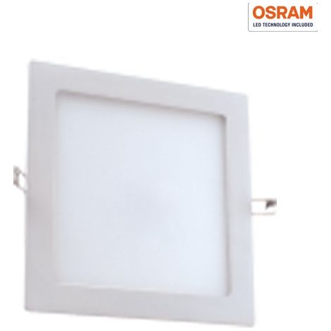 Pannello LED da incasso quadro 20W 4000K