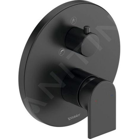 Duravit Tulum mitigeur de baignoire, encastré, rosace ronde, avec (1/2)