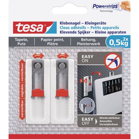 tesa 77782 Petits appareils de collage réglables blanc Contenu: 2 pc(s) A372542 (1/5)