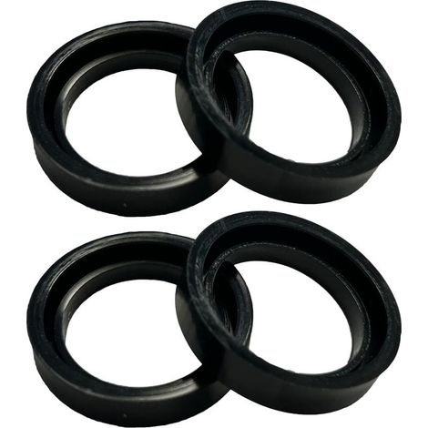 Kit de joints d'étanchéité pour entrée et sortie de gaz (4 pièces) pour spa Intex Pure, connecteurs parfaits entre les joints pour spa Simple 11699. Assure un débit d'eau optimal. (1/5)
