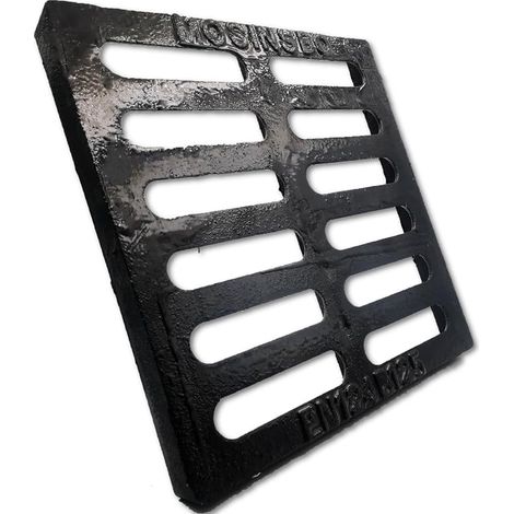 Cast Iron Driveway Channel Drainage Grid 298 x 298mm (1/5)