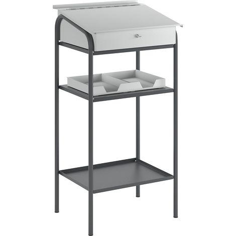 eurokraft pro, Pupitre d'atelier, avec 2 tablettes, h x l x p (1/5)