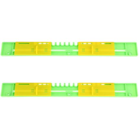 Hosie Protection Coulissante de Porte d'abeille, Matière Plastique Légère de Garde d'entrée de Ruche 2PCS Largeur de 4cm pour l'apiculture à la Maison (37.5CM) (1/5)